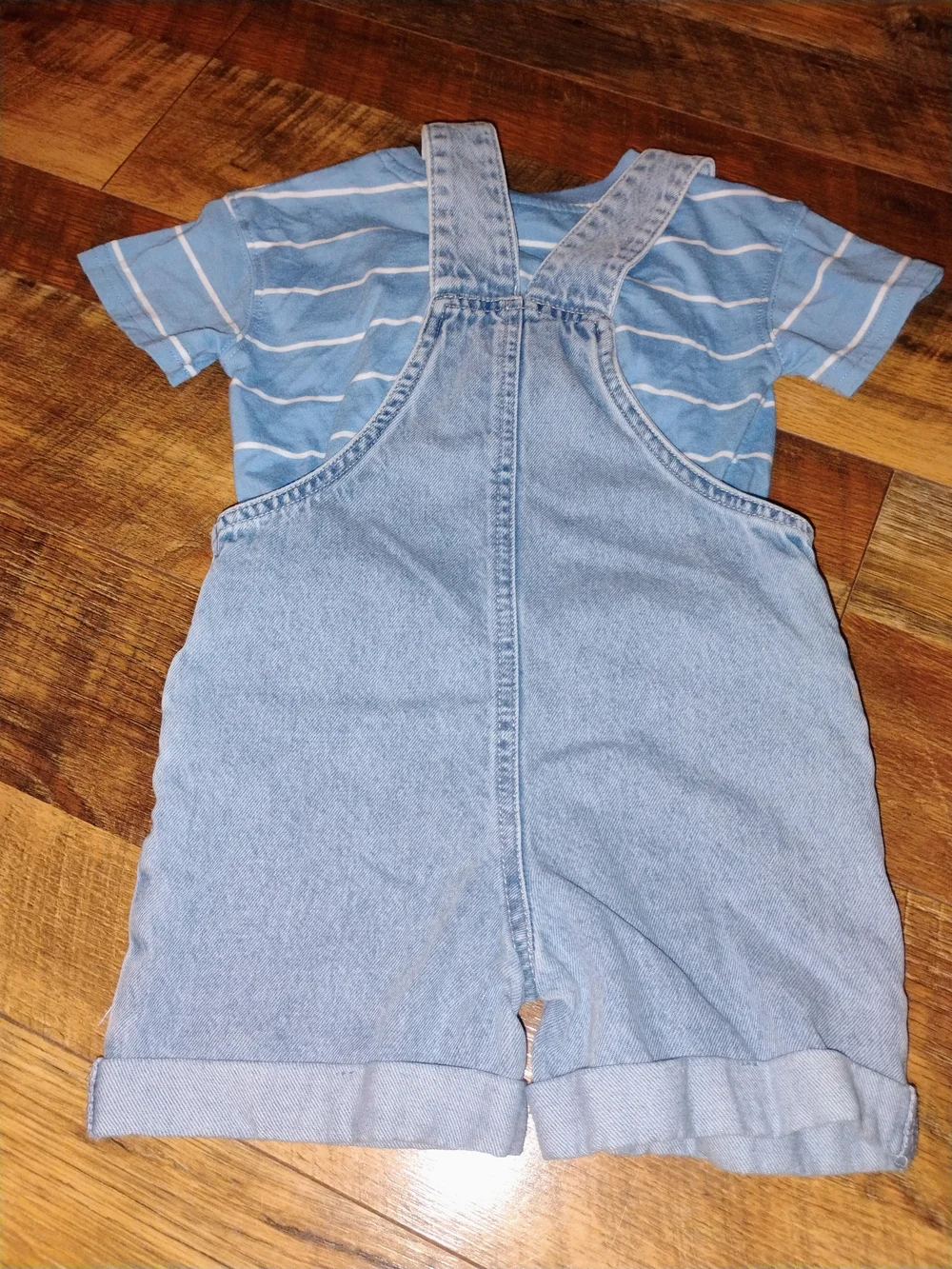 Smurfs 2t Boys Overall Outfit
